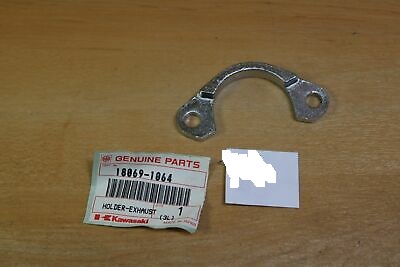 Kawasaki-18069-1064-Holder-EXHAUST-PIPE-NOS-NEW-GENUINE-xx10710