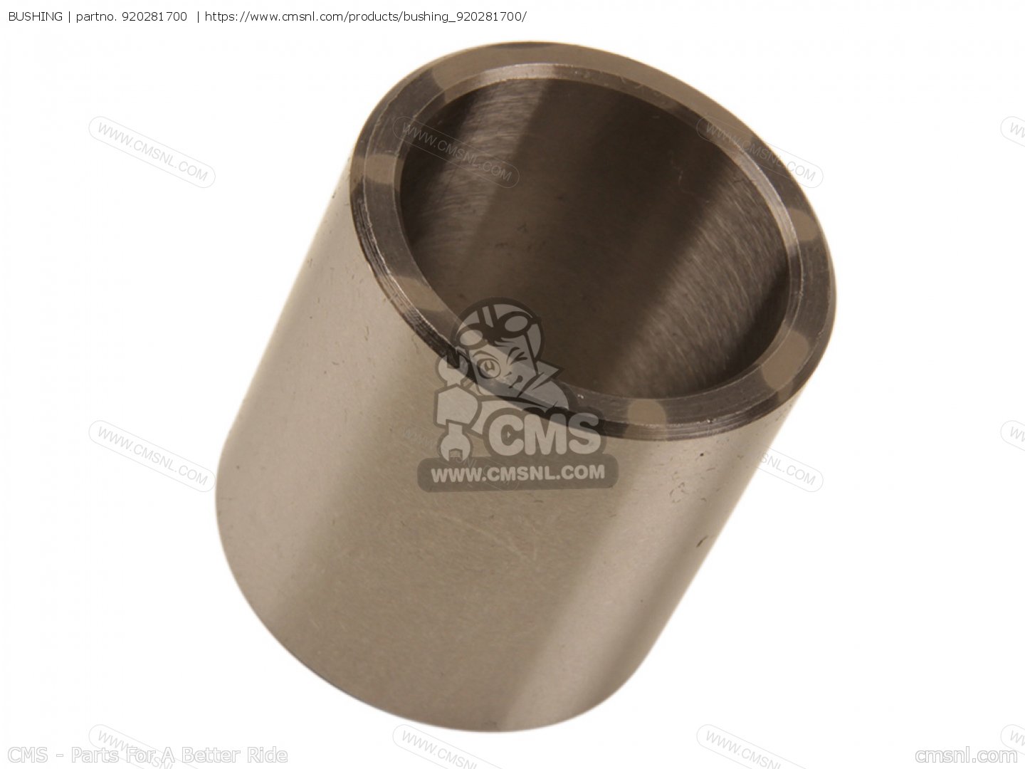 BUSHING | partno. 920281700 | https://www.cmsnl.com/products/bushing_920281700/CMS - Parts For A Better Ridecmsnl.com