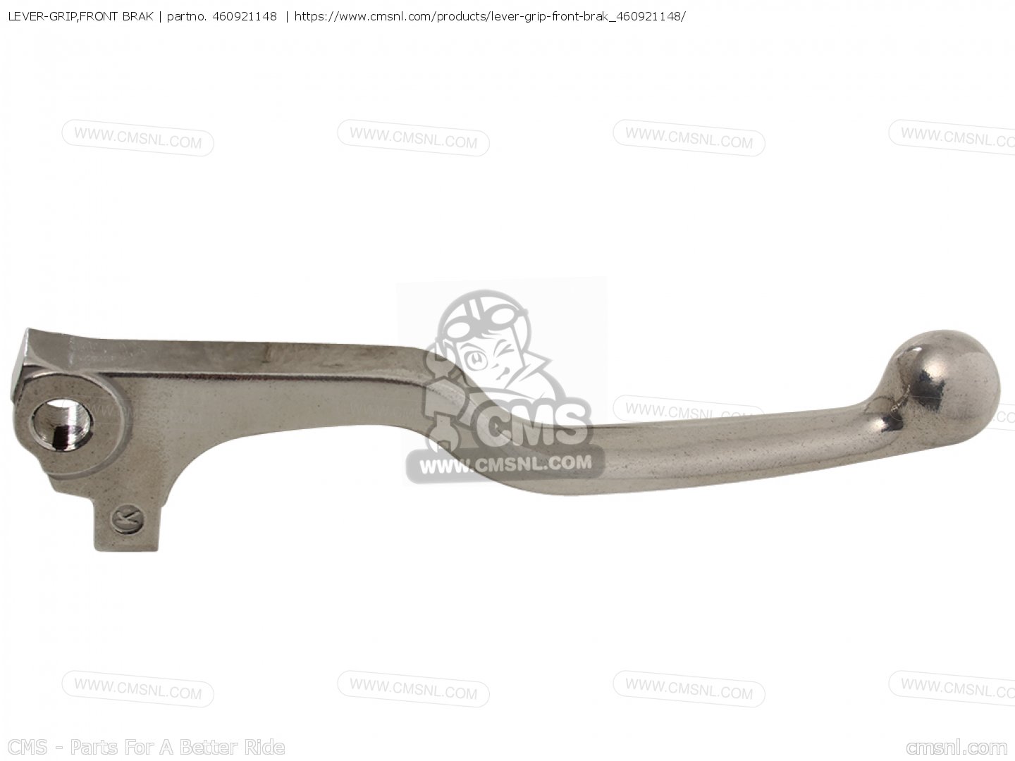LEVER-GRIP,FRONT BRAK | partno. 460921148 | https://www.cmsnl.com/products/lever-grip-front-brak_460921148/CMS - Parts For A Better Ridecmsnl.com
