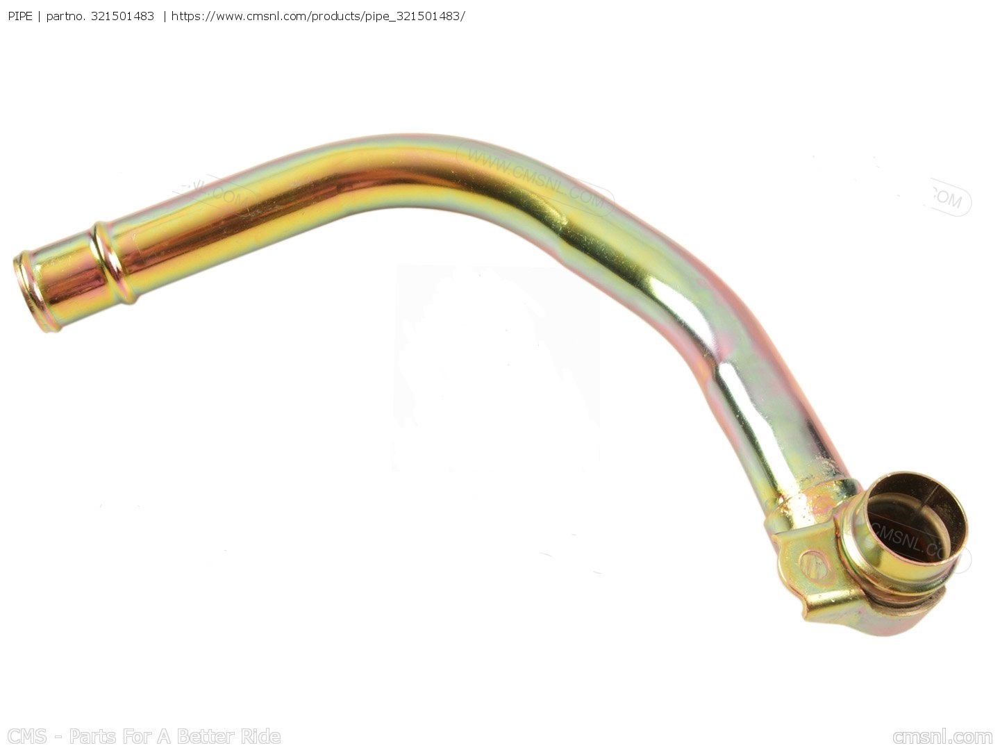PIPE | partno. 321501483 | https://www.cmsnl.com/products/pipe_321501483/CMS - Parts For A Better Ridecmsnl.com