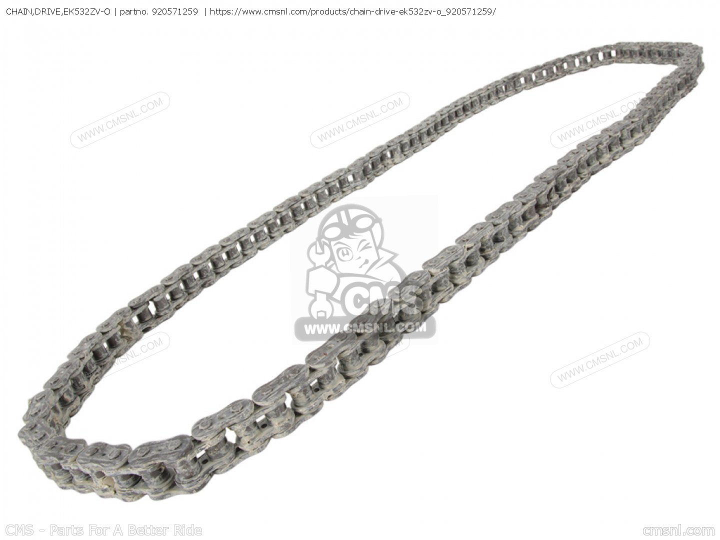 CHAIN,DRIVE,EK532ZV-O | partno. 920571259 | https://www.cmsnl.com/products/chain-drive-ek532zv-o_920571259/CMS - Parts For A Better Ridecmsnl.com